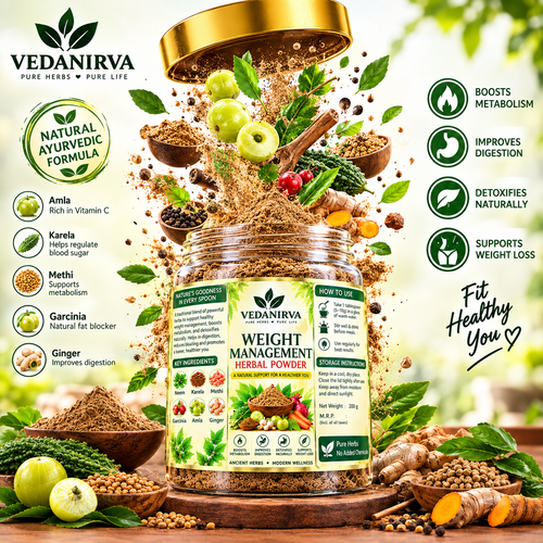 VEDANIRVA Ayurvedic Weight Management Powder