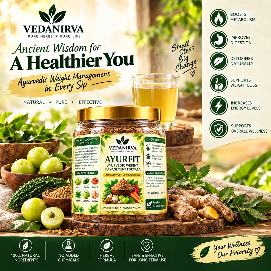 VEDANIRVA Ayurvedic Weight Management Powder